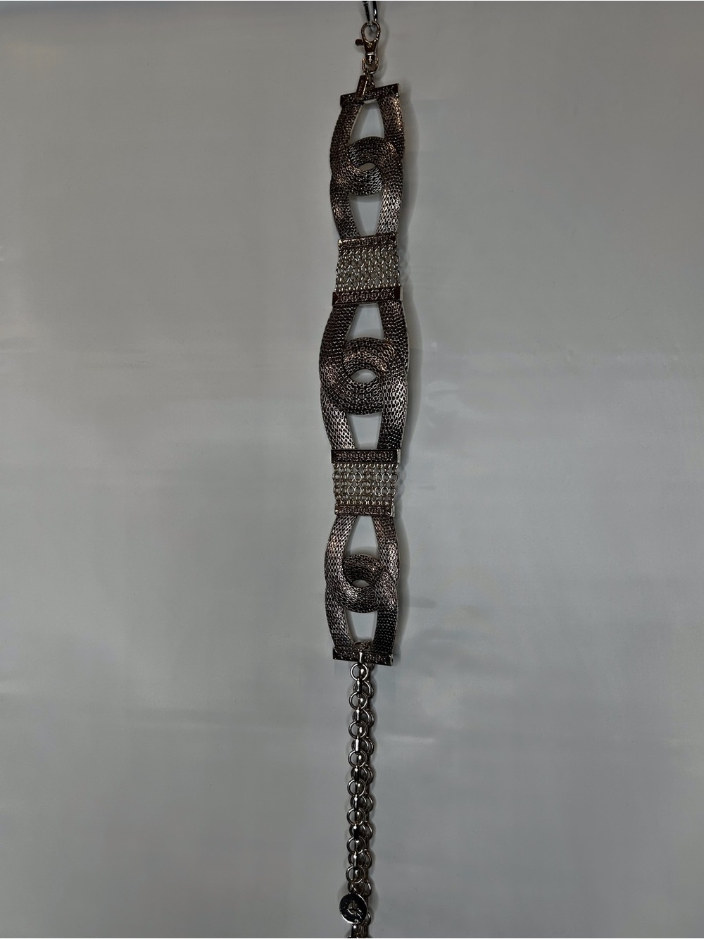 Stylish Silver-Tone Link belt - Women Accessories